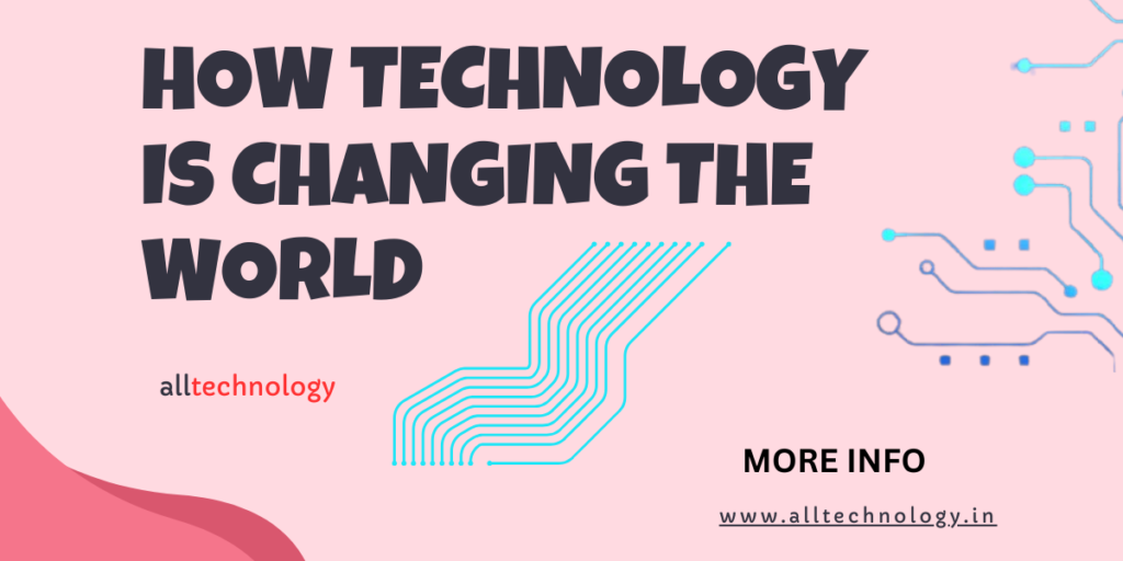 How Technology is Changing the World