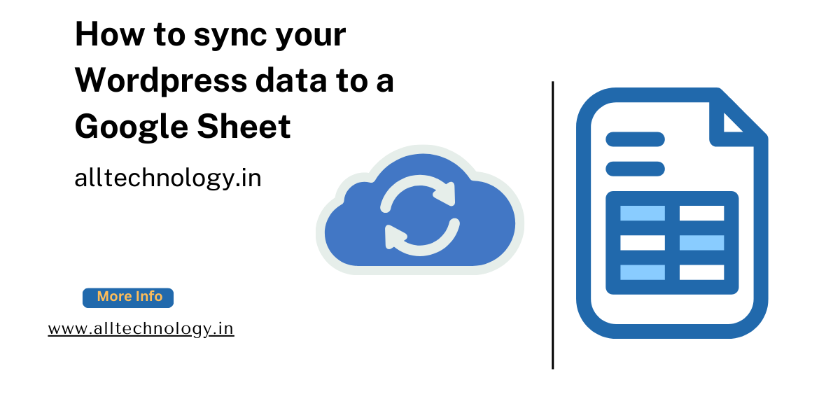 How to sync your Wordpress data to a Google Sheet
